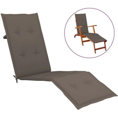 vidaXL Liegestuhlsstütze - Taupe - Wetterfest - Unterstützung vidaXL Liegestuhlsstütze - Taupe - Wetterfest - Unterstützung