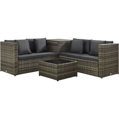 VidaXL Gartenset - Modulares Outdoor-Möbel - Gartenlounge VidaXL Gartenset - Modulares Outdoor-Möbel - Gartenlounge