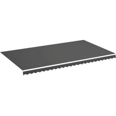 vidaXL 6x3,5 m Anthrazit Markisentuch - Außenpatio vidaXL 6x3,5 m Anthrazit Markisentuch - Außenpatio