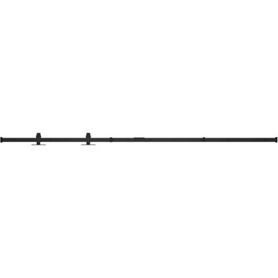 vidaXL Mini-Schiebetürset für Schrank - 183 cm - Kohlenstoffstahl vidaXL Mini-Schiebetürset für Schrank - 183 cm - Kohlenstoffstahl