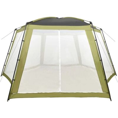 Tente de piscine en tissu vidaXL 660x580x250 cm Vert Abri solaire pour piscine - Tente pour piscine - Publicité Tente de piscine en tissu vidaXL 660x580x250 cm Vert Abri solaire pour piscine - Tente pour piscine - Publicité