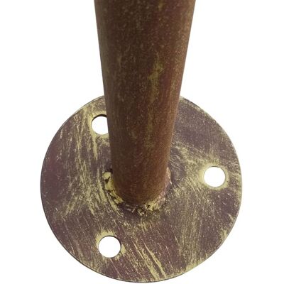 vidaXL Arc de rose de jardin ancien marron 3x3x2,5 m fer pergola - Pergola de jardin vidaXL Arc de rose de jardin ancien marron 3x3x2,5 m fer pergola - Pergola de jardin