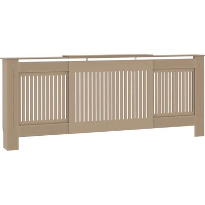vidaXL MDF Radiator Cover - 205 cm - Bruin - Radiator Cover vidaXL MDF Radiator Cover - 205 cm - Bruin - Radiator Cover