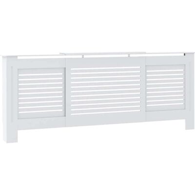 vidaXL Radiatorafdekking Wit Heater Shelf Verwarmingskast Binnenmeubel vidaXL Radiatorafdekking Wit Heater Shelf Verwarmingskast Binnenmeubel