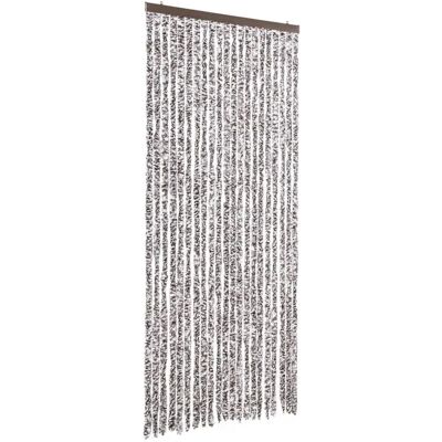 vidaXL Insectenhor Braun en Beige 90x200 cm Chenille Deurhor vidaXL Insectenhor Braun en Beige 90x200 cm Chenille Deurhor