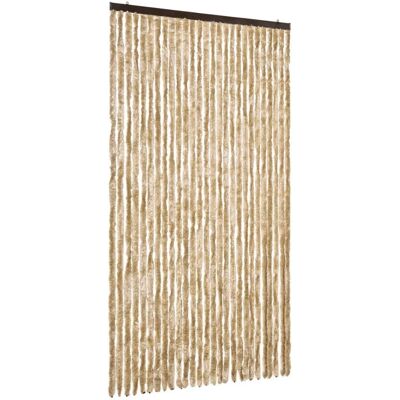 Ride moustiquaire vidaXL Beige - 118x220 cm - Tissu de chenille - Publicité Ride moustiquaire vidaXL Beige - 118x220 cm - Tissu de chenille - Publicité