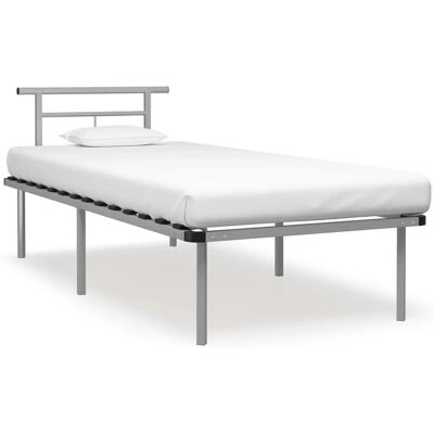 vidaXL Metalliverhoiltu sänkyrakenne 90x200 cm - Bed frame vidaXL Metalliverhoiltu sänkyrakenne 90x200 cm - Bed frame