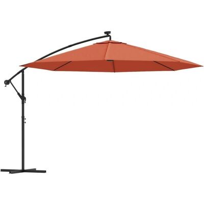Parasol de jardin avec LED 350cm vidaXL Parasol de jardin avec LED 350cm vidaXL