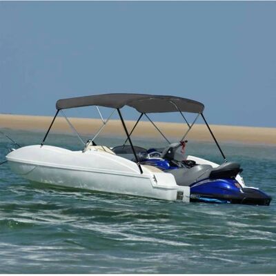 vidaXL 3-bue Bimini Top Antracit - Bådtag vidaXL 3-bue Bimini Top Antracit - Bådtag
