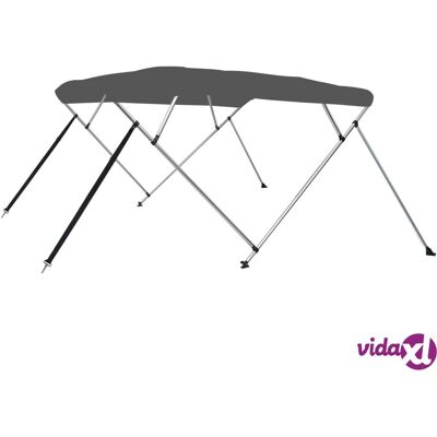 vidaXL 4-Bogen Bimini-Top - Anthrazit 243x196x137 cm vidaXL 4-Bogen Bimini-Top - Anthrazit 243x196x137 cm