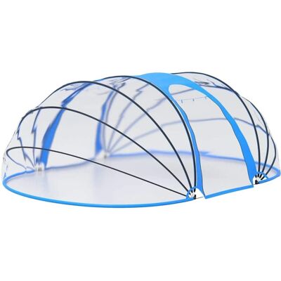 Dôme de piscine ovalé vidaXL 530x410x205 cm - Couverture Dôme de piscine ovalé vidaXL 530x410x205 cm - Couverture