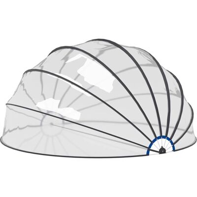 vidaXL Pool Dome 559x275 cm - Couverture de piscine protection UV fibre de verre vidaXL Pool Dome 559x275 cm - Couverture de piscine protection UV fibre de verre