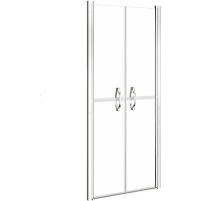 vidaXL Drzwi prysznicowe Przezroczyste ESG 76x190 cm - Shower Door vidaXL Drzwi prysznicowe Przezroczyste ESG 76x190 cm - Shower Door