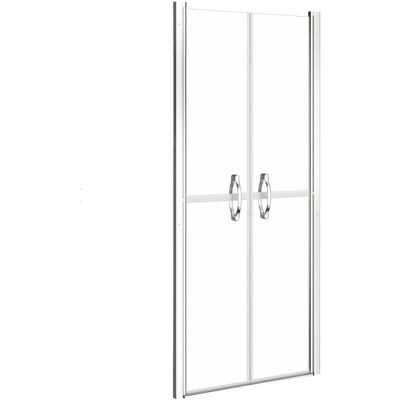 vidaXL 86x190 cm Przezroczyste ESG Drzwi do prysznica - Typ prysznica vidaXL 86x190 cm Przezroczyste ESG Drzwi do prysznica - Typ prysznica