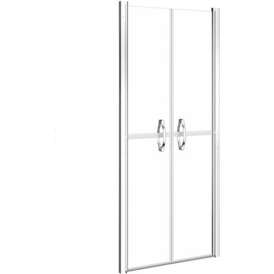 vidaXL Drzwi Prysznicowe Przezroczyste ESG 91x190 cm - Drzwi Prysznicowe vidaXL Drzwi Prysznicowe Przezroczyste ESG 91x190 cm - Drzwi Prysznicowe
