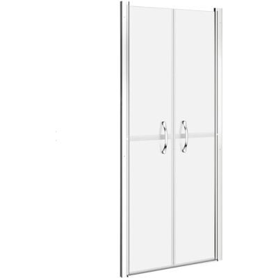 vidaXL Matowe drzwi prysznicowe ESG 76x190 cm - Shower Door vidaXL Matowe drzwi prysznicowe ESG 76x190 cm - Shower Door