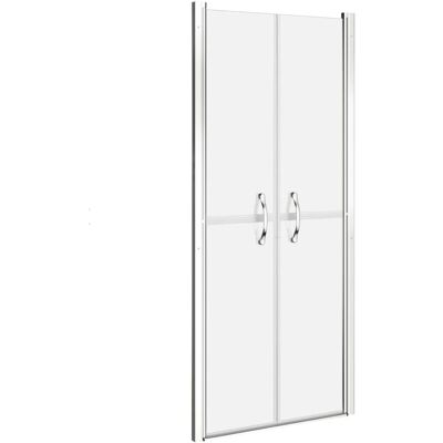 vidaXL Matowe Drzwi Prysznicowe ESG 86x190 cm - Kabina Prysznicowa vidaXL Matowe Drzwi Prysznicowe ESG 86x190 cm - Kabina Prysznicowa