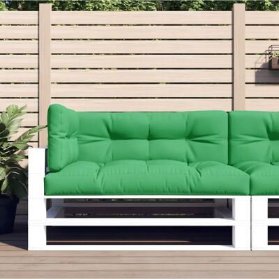 vidaXL Ensemble de 3 coussins pour palette Vert - Cushions pour palette - Publicité vidaXL Ensemble de 3 coussins pour palette Vert - Cushions pour palette - Publicité