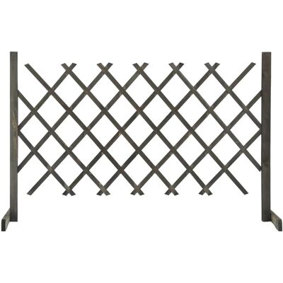 vidaXL Masztowy płot z sosny 120x90 cm - Ogrodzenie vidaXL Masztowy płot z sosny 120x90 cm - Ogrodzenie