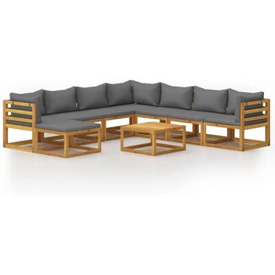 vidaXL 3057620 tuinmeubelset - Modulair, weerbestendig, acaciahout vidaXL 3057620 tuinmeubelset - Modulair, weerbestendig, acaciahout