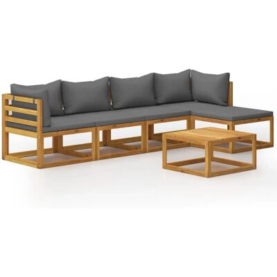 vidaXL Tuinmeubelset - Modulair Acaciahout - Comfortabel & Stijlvol vidaXL Tuinmeubelset - Modulair Acaciahout - Comfortabel & Stijlvol