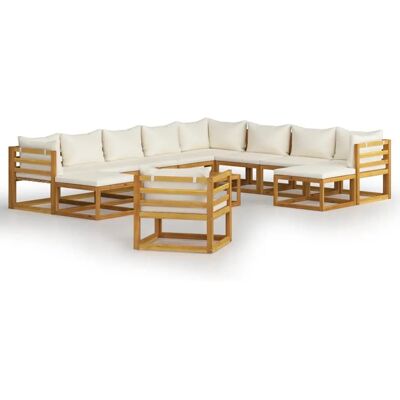 vidaXL Buitenmeubelset - Modulaire Tuinbank - Terras Loungeset - Tuin Decoratie vidaXL Buitenmeubelset - Modulaire Tuinbank - Terras Loungeset - Tuin Decoratie
