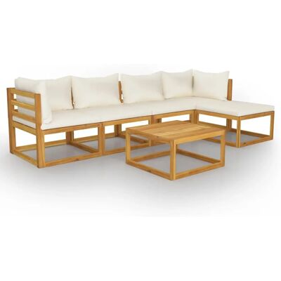 VidaXL Gartenmöbel-Set - Langlebiges Akazienholz, Modulares Design VidaXL Gartenmöbel-Set - Langlebiges Akazienholz, Modulares Design