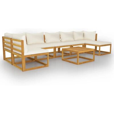 VidaXL Buitenmeubelset - Weerbestendig, Modulair, 110kg Cap VidaXL Buitenmeubelset - Weerbestendig, Modulair, 110kg Cap