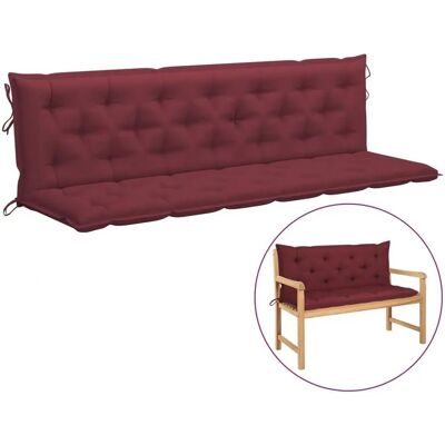 vidaXL - Hollywood Swing Cushion 200 cm - Farbe Rot - Cushion vidaXL - Hollywood Swing Cushion 200 cm - Farbe Rot - Cushion