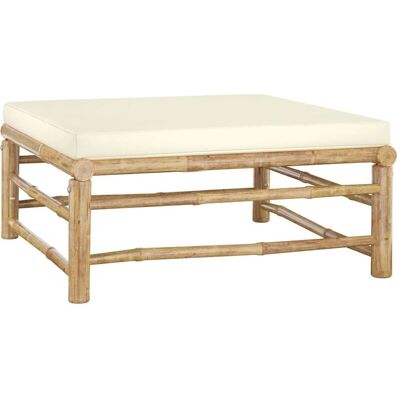 Maisonchic Bambus Havefodstøtte med pude - Have, Terrasse Maisonchic Bambus Havefodstøtte med pude - Have, Terrasse