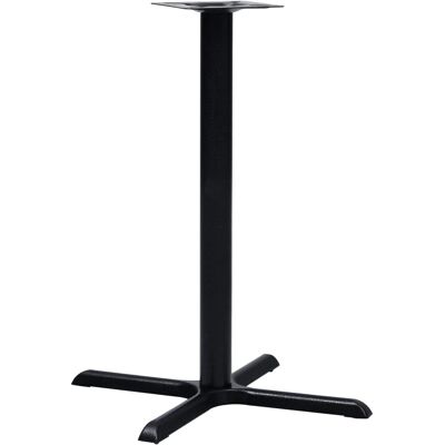 vidaXL Zwarte Gietijzeren Bistro Tafel Onderstel - Tafelpoten vidaXL Zwarte Gietijzeren Bistro Tafel Onderstel - Tafelpoten