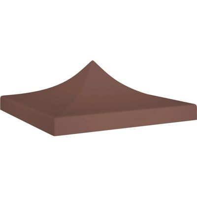 vidaXL Marrom 3x3 m Toldo de festa vidaXL Marrom 3x3 m Toldo de festa