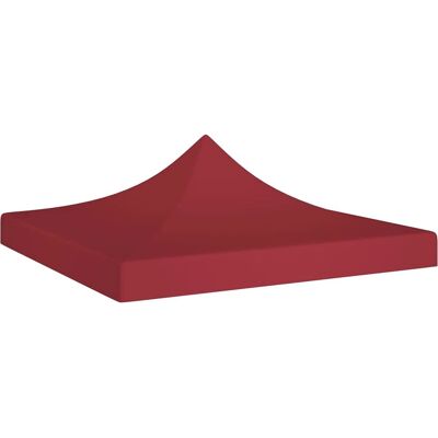 vidaXL Toit de tente de fête 2x2 m Bordeaux - Toit de tente de fête - Publicité vidaXL Toit de tente de fête 2x2 m Bordeaux - Toit de tente de fête - Publicité