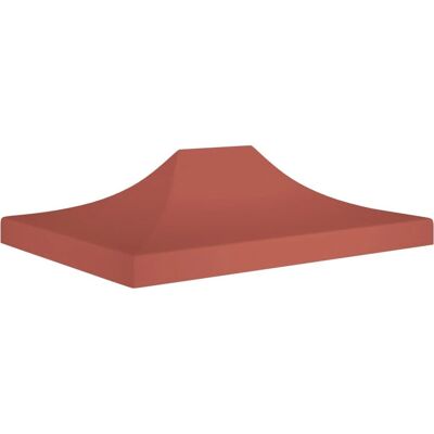 vidaXL Party Zelt Dach 4.5x3 m Terrakotta Rot - Party Zelt Dach vidaXL Party Zelt Dach 4.5x3 m Terrakotta Rot - Party Zelt Dach