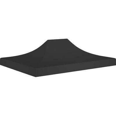 vidaXL Zwart 4,5x3 m Feesttent Dak - Vervangend Overkapping voor Buiten vidaXL Zwart 4,5x3 m Feesttent Dak - Vervangend Overkapping voor Buiten