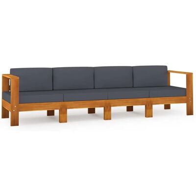 vidaXL 3057947 zestaw mebli ogrodowych - Sofa ogrodowa z poduszkami vidaXL 3057947 zestaw mebli ogrodowych - Sofa ogrodowa z poduszkami
