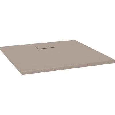 vidaXL Czarna wanna prysznicowa 90x80 cm - Wanna prysznicowa vidaXL Czarna wanna prysznicowa 90x80 cm - Wanna prysznicowa