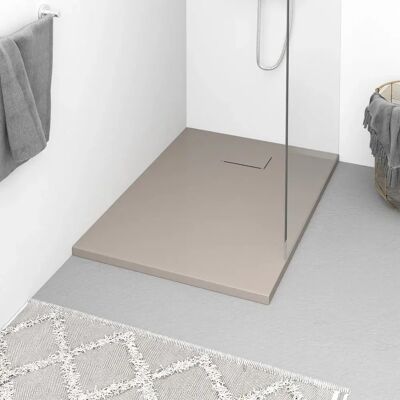 vidaXL Płyta prysznicowa SMC Brąz 100x70 cm - Shower Base Tray vidaXL Płyta prysznicowa SMC Brąz 100x70 cm - Shower Base Tray