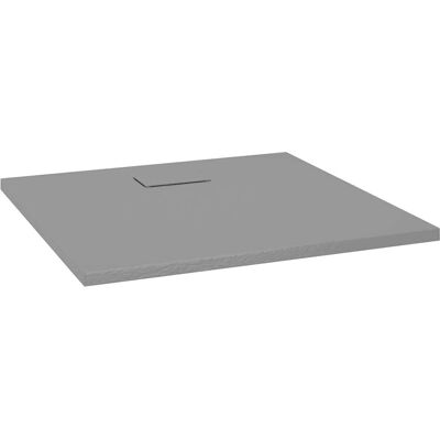 vidaXL Grå Brusebund 90x80 cm Moderne badeværelse vidaXL Grå Brusebund 90x80 cm Moderne badeværelse