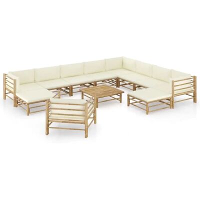 vidaXL Gartenmöbelset mit Kissen vidaXL Gartenmöbelset mit Kissen
