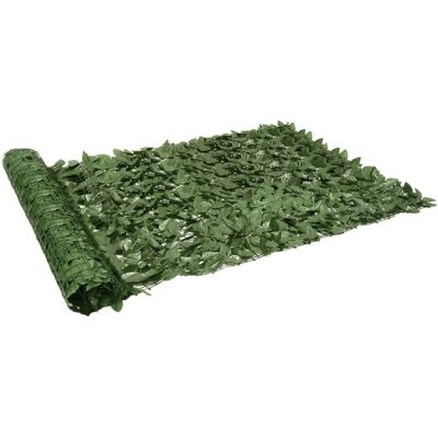 vidaXL Balcony Screen with Dark Green Leaves - Privacy Screen vidaXL Balcony Screen with Dark Green Leaves - Privacy Screen