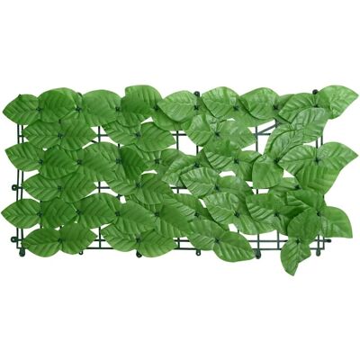 vidaXL Balkon Privacy Screen met Groene Bladeren 300x75 cm - Privacy scherm vidaXL Balkon Privacy Screen met Groene Bladeren 300x75 cm - Privacy scherm