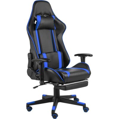 vidaXL 20485 ergonomischer blauer Gaming-Stuhl - Videospielstuhl vidaXL 20485 ergonomischer blauer Gaming-Stuhl - Videospielstuhl