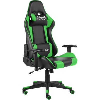 vidaXL Gaming-Stuhl - Ergonomischer Grüner Videospielstuhl vidaXL Gaming-Stuhl - Ergonomischer Grüner Videospielstuhl