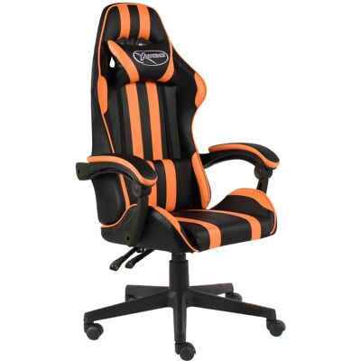 VidaXL Bürostuhl - Verstellbar, Hoher Rücken, Orange VidaXL Bürostuhl - Verstellbar, Hoher Rücken, Orange