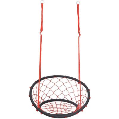 silla columpio de red vidaXL para exteriores equipo de juego para niños asiento de cuerda colgante - Silla de columpio silla columpio de red vidaXL para exteriores equipo de juego para niños asiento de cuerda colgante - Silla de columpio
