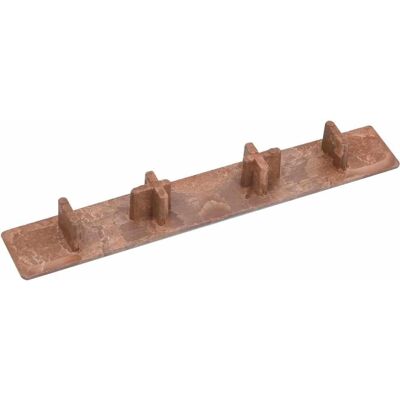 vidaXL End Caps for Decking Boards - Set of 10 - Brown Plastic vidaXL End Caps for Decking Boards - Set of 10 - Brown Plastic