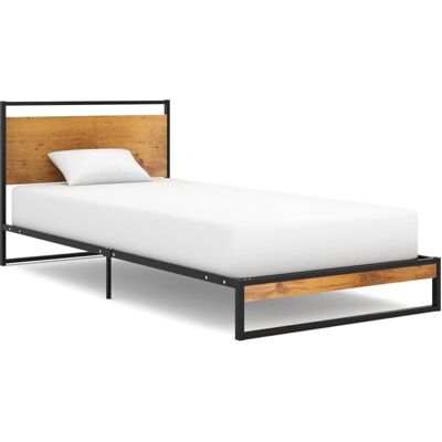 vidaXL 324863 Bettgestell Schwarz - Bettgestell vidaXL 324863 Bettgestell Schwarz - Bettgestell
