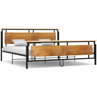 vidaXL Metallbettgestell 200x200 cm - Doppelbettrahmen vidaXL Metallbettgestell 200x200 cm - Doppelbettrahmen