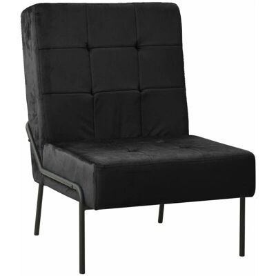 vidaXL Relaxsessel - Schwarzer Samt - Relax Chair vidaXL Relaxsessel - Schwarzer Samt - Relax Chair